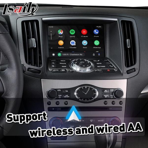 Wireless Android Auto Carplay Interface for Infiniti G25 G35 G37 Skyline 370GT 350GT (V36) 2008-2013 Year