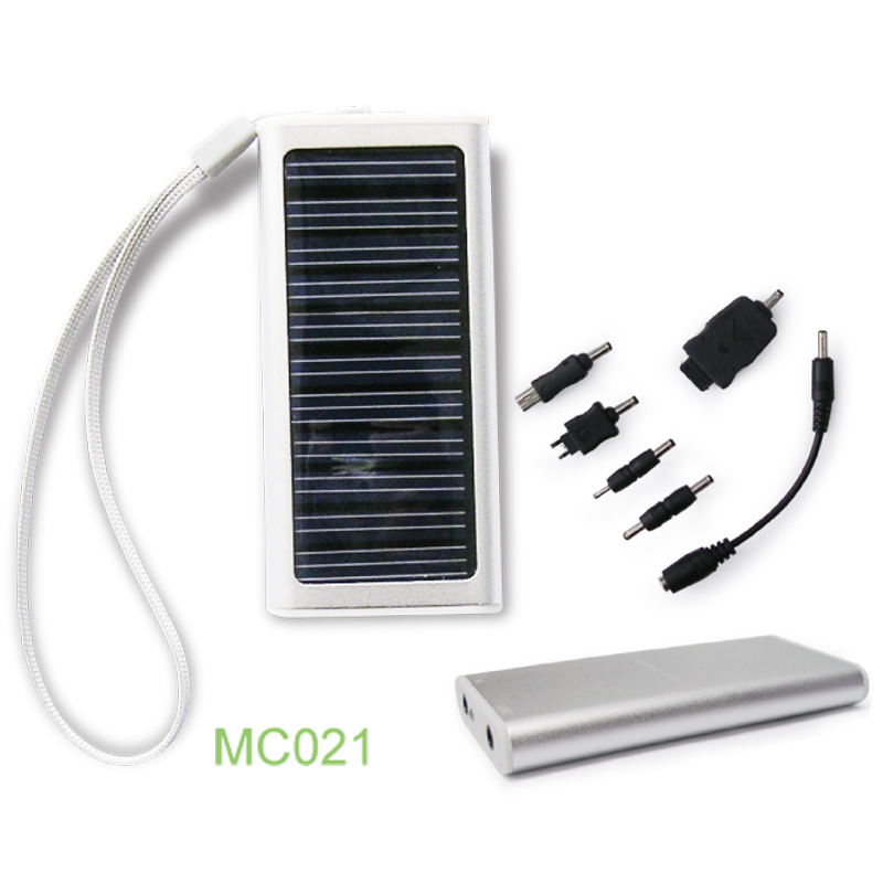 800mAH Ultrathin Mobile Phone Solar Charger With Solar Panels And High Efficiency