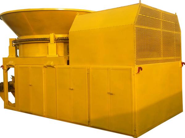 Diesel wood stump crusher chipper equipment, tree stump shredder, root crusher