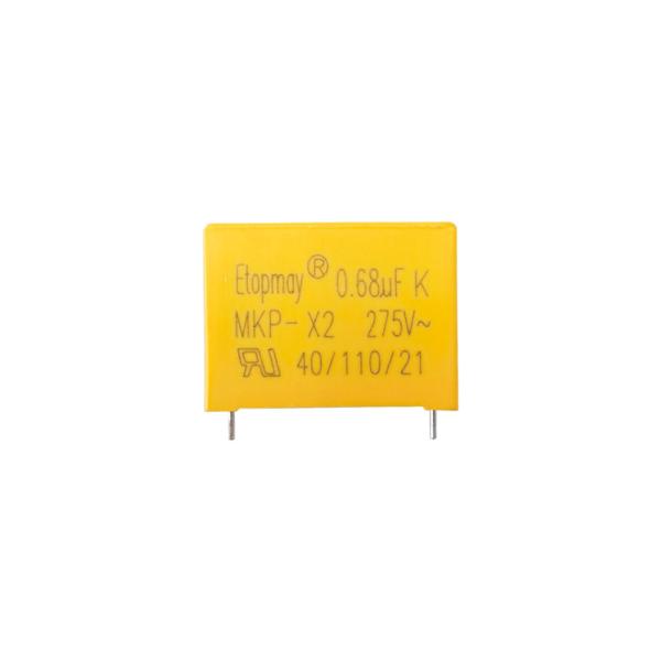 High Frequency Polypropylene Film Capacitor For EMI Filtering X2 0.68uF 275VAC LS22.5mm
