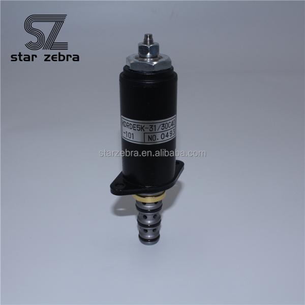 YN35V00019F1 SK200-6 Excavator Solenoid Valve KDRDE5K-31 30C40-101 for Big Construction Projects