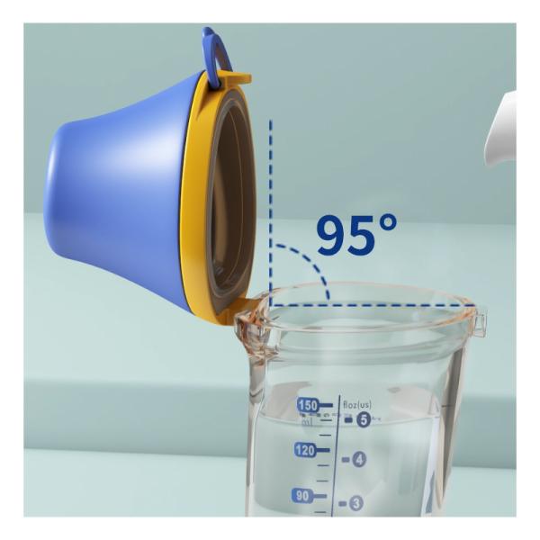 Flip Cap de plastique bouteilles à lait de 8 onces anti PPSU colique BPA 180ml