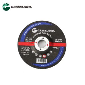 Abrasive Metal Cutting Discs T27-100*6*16MM Designed for Angle Grinder with Continuous Wheel Blade for Smooth Chip Free Cuts on Various Metal Types