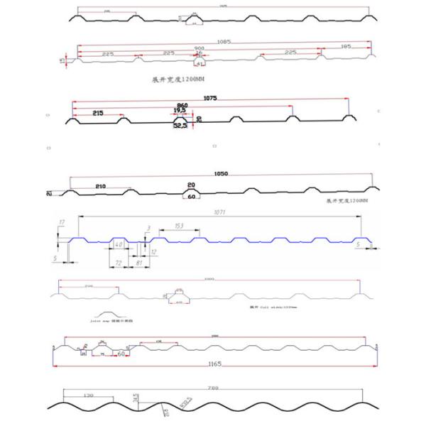 Fully Automatic Corrugated Roof Sheet  Roll Forming Machine