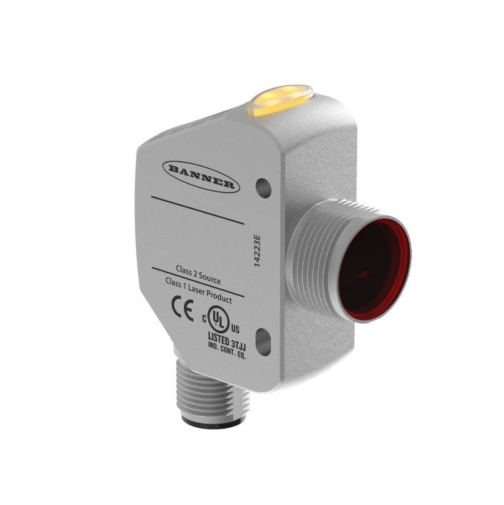 Banner Laser sensor Q4XTBLAF300-Q8 distance range 300mm