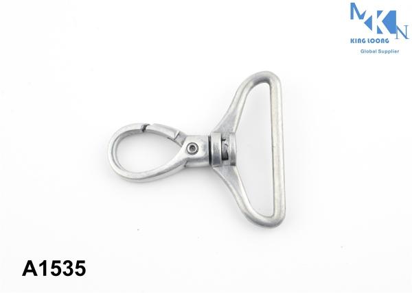 Custom Made Size Bag Metal Buckle With Silk Screened Printing Logo