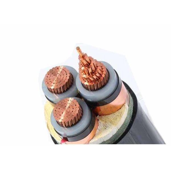3C 240sqmm 33kV XLPE Insulated Power Cable 240mm2 Mid Voltage IEC60502-2