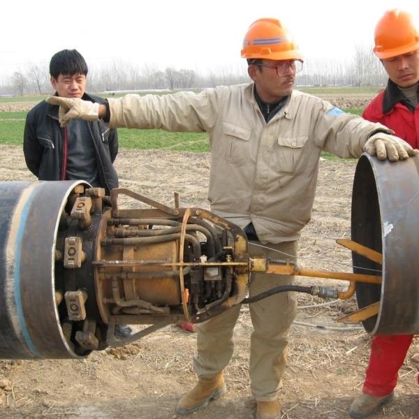 Long Pipeline Clamp Assembly Machine Ideal for Pipeline Mouthpiece and Pipe Fitting-up