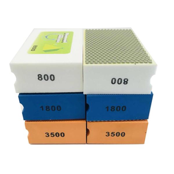 Смола/гальванизировала пусковую площадку руки диаманта полируя, пусковую площадку 90кс55мм руки диаманта