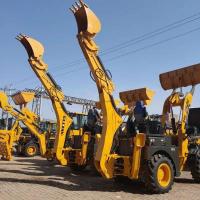 Maquinaria de construção resistente da capacidade da cubeta do carregador 1.3m3 do Backhoe