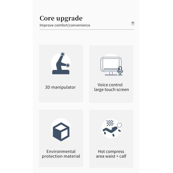 Deluxe Massage Chair Sl Track 144 Degree Shiatsu Rolling Oem