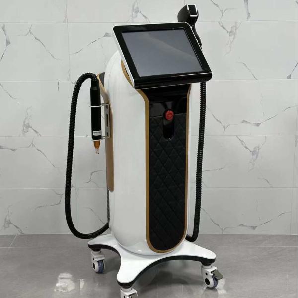 808nm 1064nm Diode Laser Hair Removal Machine Painless 3 Wavelength