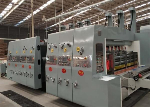 Lead Edge Feeder Flexo Printer Slotter Die Cutter Machine For Carton Box Automatic