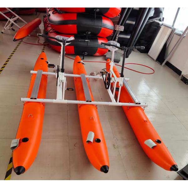 Спортивное оборудование на открытом воздухе Водный трехколесный велосипед Надувный велосипед для курортного отеля