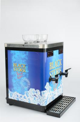 Luxury Double Shot Chiller Machine Stainless Steel Inner Tank 31 X 30 X 43cm