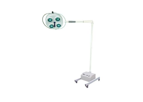 4 Holes Aluminum Alloy Portable Surgical Lights , Gooseneck Examination Light Mobile 4500K