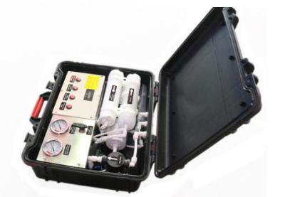 Water Treatment Suitcase Portable Solar Water Purifier For Outdoor Emergency Drinking