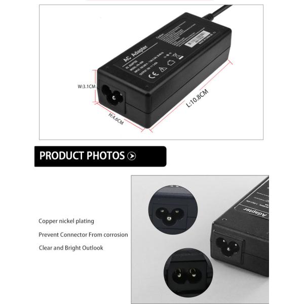 4.8*1.7mm HP Compaq HP Laptop Charger 18.5 V 3.5 A 65W Laptop AC Adapter