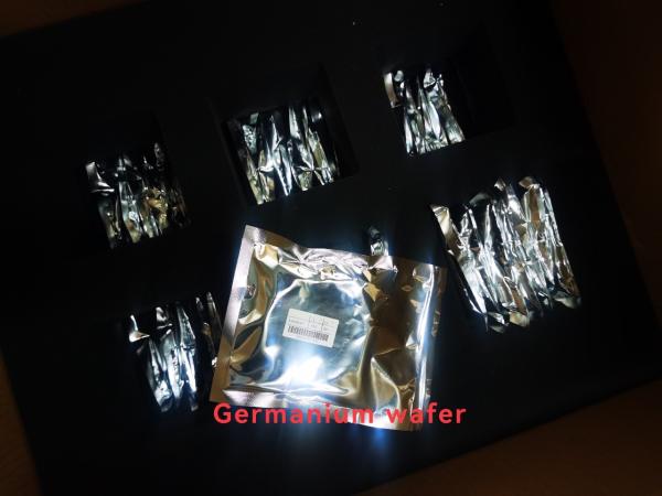 SSP Germanium Semiconductor Substrate Ge Wafers For Infrared Band 100 / 110 2 Inch