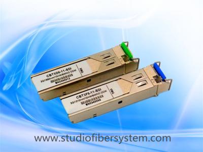 40KM  1310nm bidi 3G SDI Video SFP Optical Transceiver module for bidi broadcast SDI over dual independent LC fibers