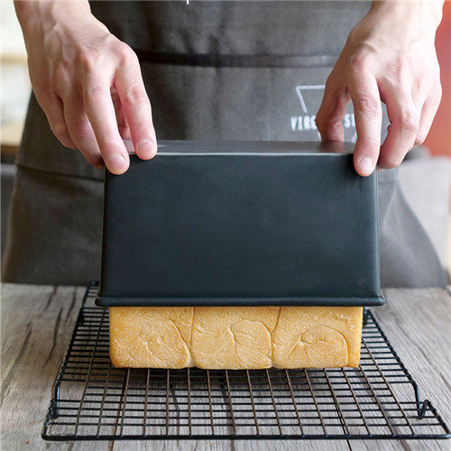 RK Bakeware China-340g Алюминиевая хлебная сковородка/Пуллманская хлебная сковородка/Хлебная тостная банка