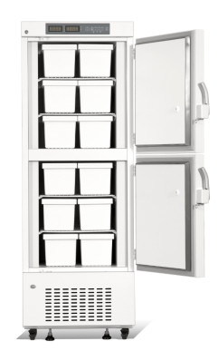 High Quality Medical Supplies Vertical Deep Freezer 358L Minus 40 Degree Vaccine Cold Storage