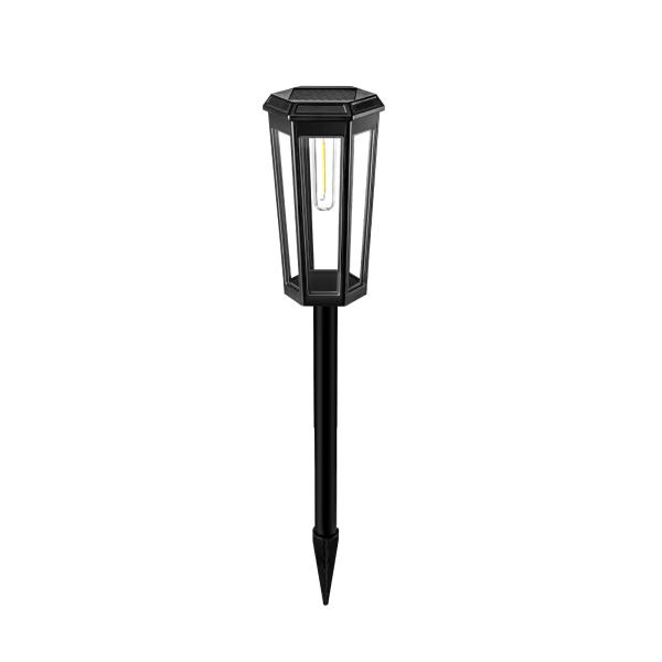 Eco-Friendly Solar Garden Lights PC Material LED Lamps for Green Spaces