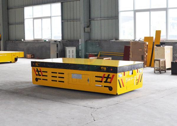 20t Steerable Transfer Carriage Running On Concrete Floor For India Steel Plant Handling