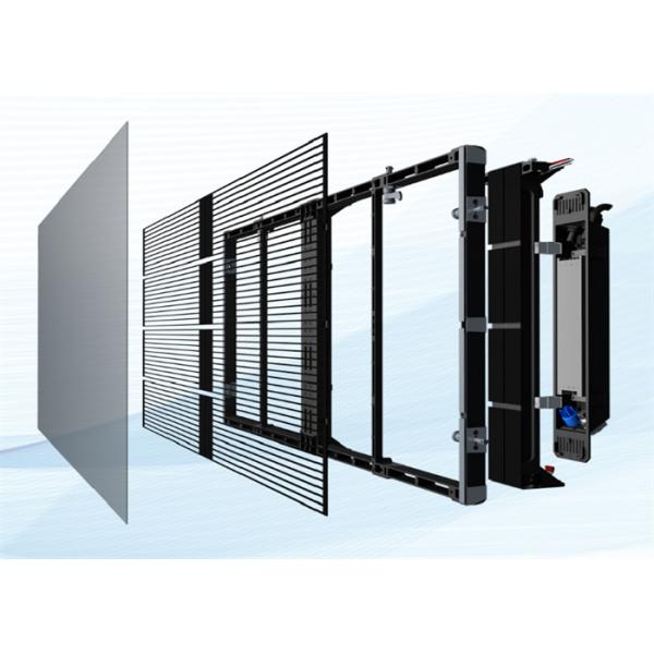 Легко обрабатываемый потолок прозрачный светодиодный дисплей легкий вес низкое потребление