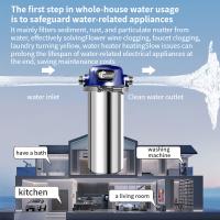 Kitchen Whole House Sediment Filter 304 Stainless Steel Material Rust Resistant