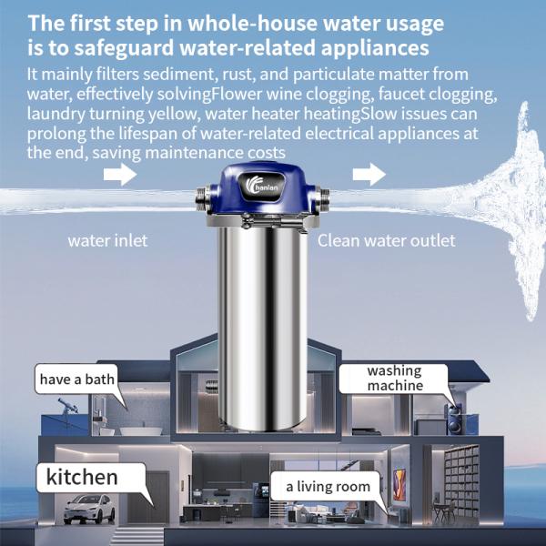 PCF Descaling Resin Water Filter 5000L/H For Commercial Tap Water