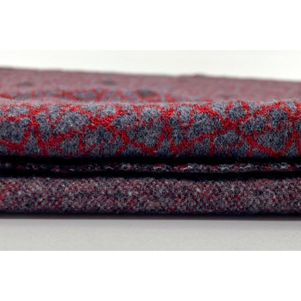 Anti Static Viscose Linen Blend Fabric 330gsm High End Weft Knitted Fabric
