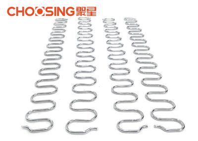 20 Inch 9 Gauge Zig Zag Springs , Sofa Cushion Spring Replacement Zinc Plating Finished