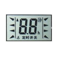 Visor de cristal líquido de 7 segmentos com dígitos LCD monocromático