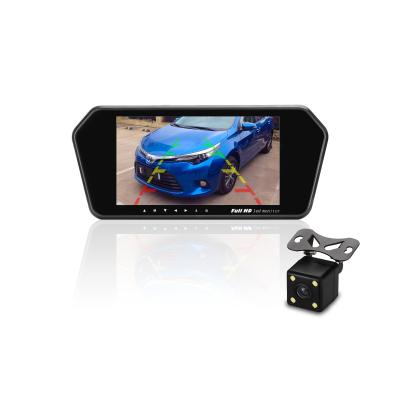 Câmera universal do reverso do carro da quantidade alta com 7 o monitor do espelho da polegada HD