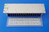 120 panneau de carte PCB du degré 3x10 3535 LED et lentille et radiateur de rangée pour les lumières extérieures menées
