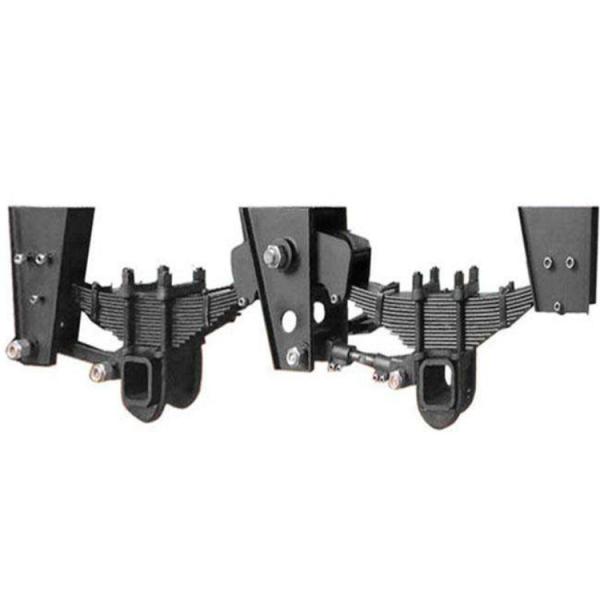 Underslung Tandem Trailer Suspension Types Axle 6cm Hole 13T ODM ISO9001