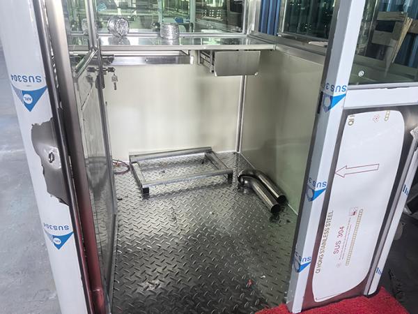 屋外 移動式 警備 ステンレス 防水