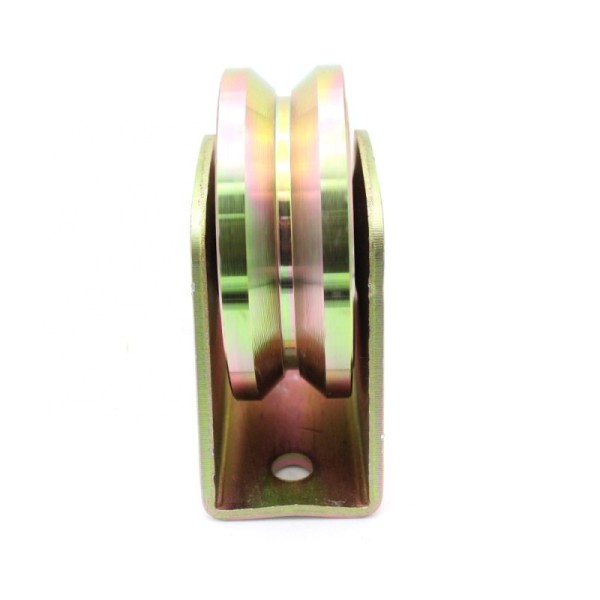 Sliding Gate Roller Zinc Plated Sliding Gate Cabinet Wheels 50mm 60mm Diameter Sliding Gate Rollers
