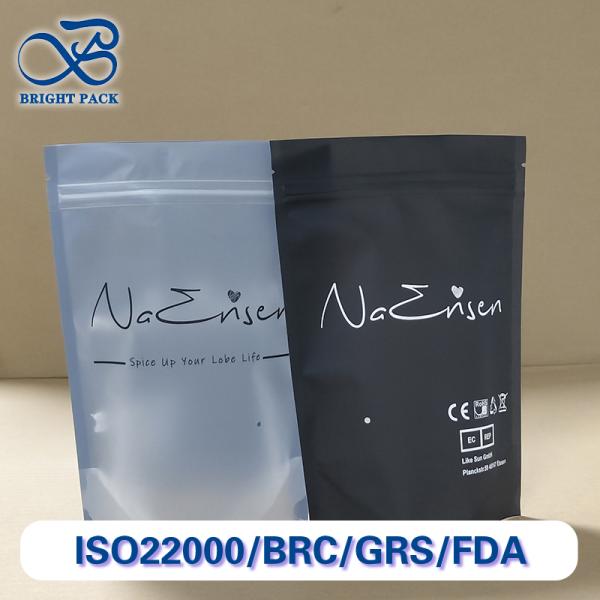 Premium Custom Plastic Composite Zipper Bags for Food Packaging Moisture-Proof Factory Direct Supply