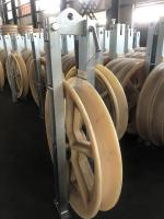 Único maestro empacotado Stringing Blocks da roda helicóptero de nylon