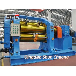 Automatic Grade Three Rollers Rubber Calender