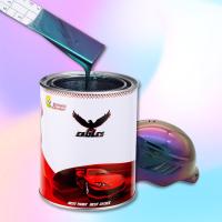 A cor cinco que muda o camaleão automotivo pinta a pintura metálica acrílica para a reaparelhagem do carro