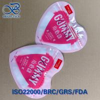 Custom Logo Heart Shape Stand Up Zipper Pouches, Food Safe Resealable Packaging Bags For Candy & Snacks​