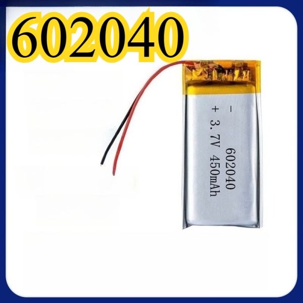 1S1P Li Ion Pouch Battery 3C - 50C 3.7 V 450mAh Li Po Battery With JST PH Connector