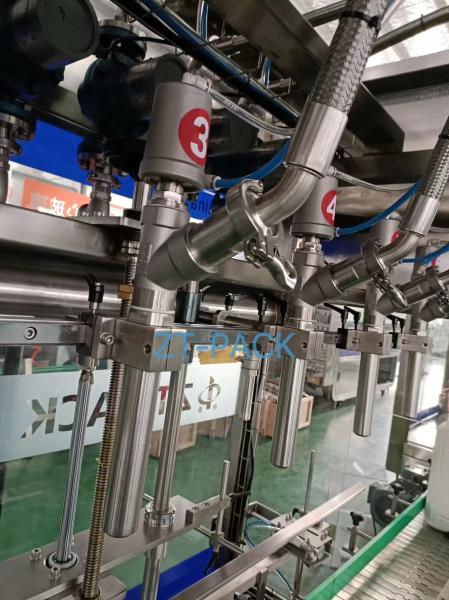 máquina de enchimento do medidor de fluxo da garrafa do ANIMAL DE ESTIMAÇÃO 500ml-5L para o óleo lubrificante de óleo de motor