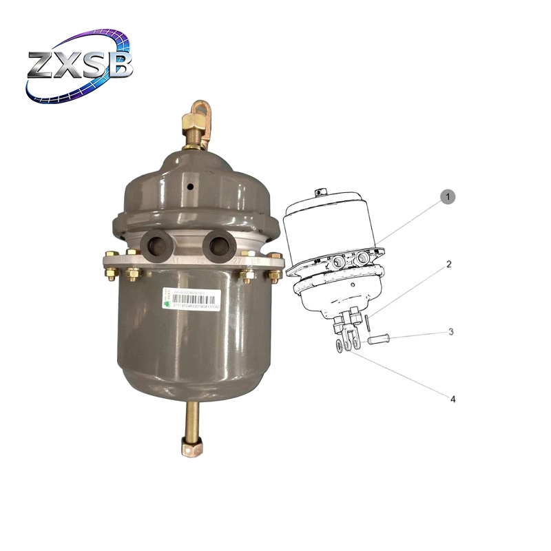 SINOTRUK HOWO T7H Brake Chamber 27/27 Air Brake System WG9000360910