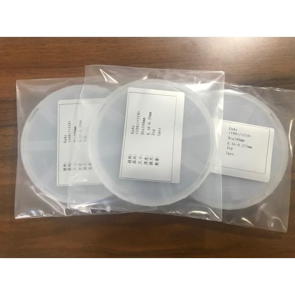 Вафля арсенида галлия 2INCH 3INCH 4Inch Undoped Semi изолируя субстрат GaAs для СИД