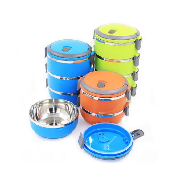 Household Cabinet Kids Stainless Steel Bento Box Waterproof Hand Polish