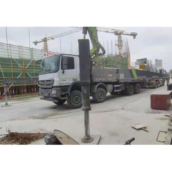 Zoomlion 56m Actros Secondhand Truck Pump Used Boom Pump Truck at 13915*2530*4000mm